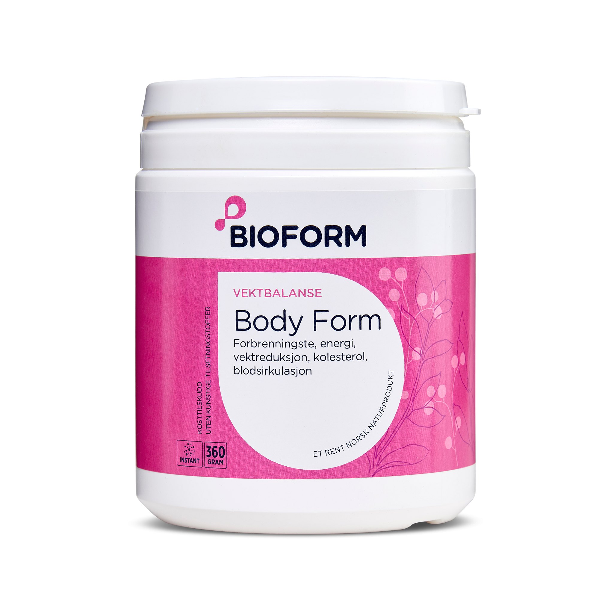 Body Form, øker frobrenningen - Bioform AS